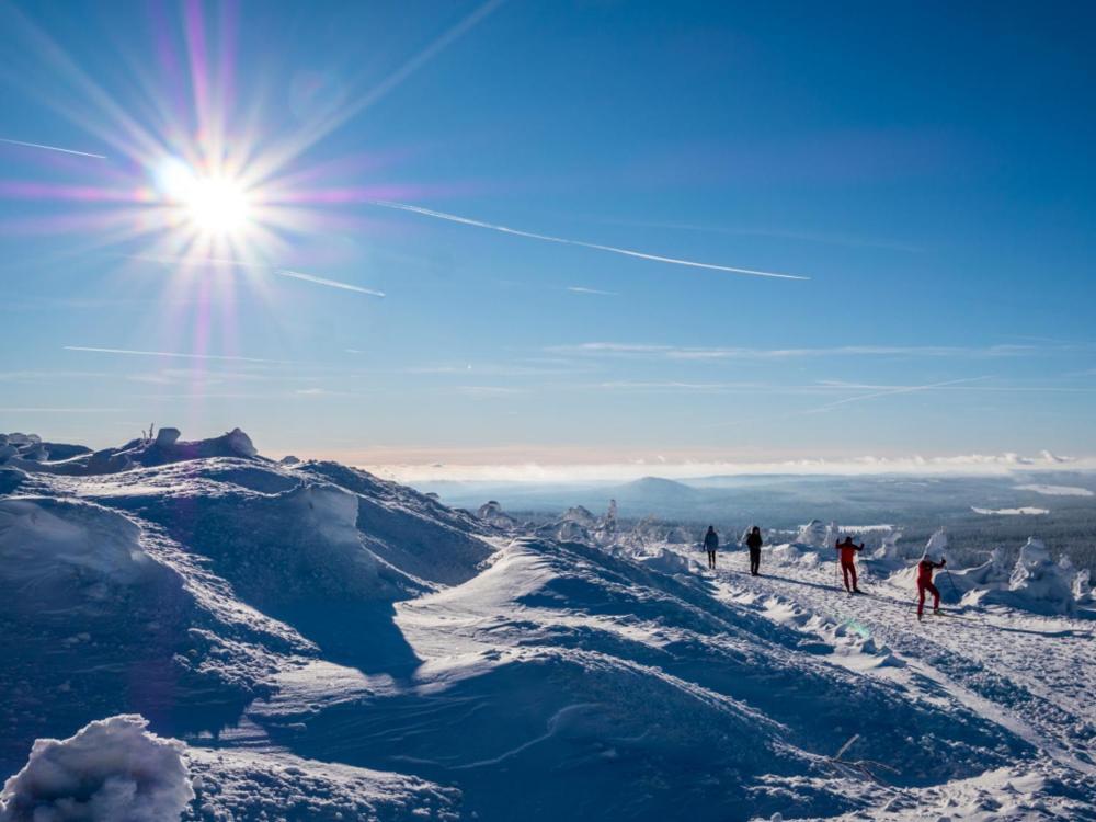 Krusnohorske Strane Loucná pod Klínovcem Exterior foto